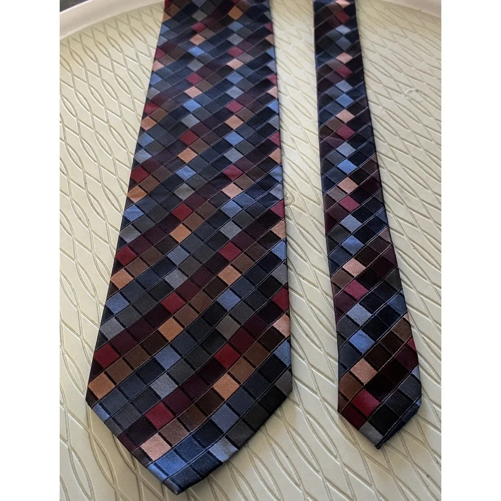 Roberto Villini Mens Formal Neck Tie Multicolor 58